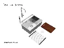4127 - CUBA DE SOBREPOR CALHA UMIDA PLATINO EXCLUSIVE  600X370 COM ACES. 6.webp