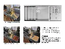 Brushed stainless steel kitchen sink with wooden cutting board