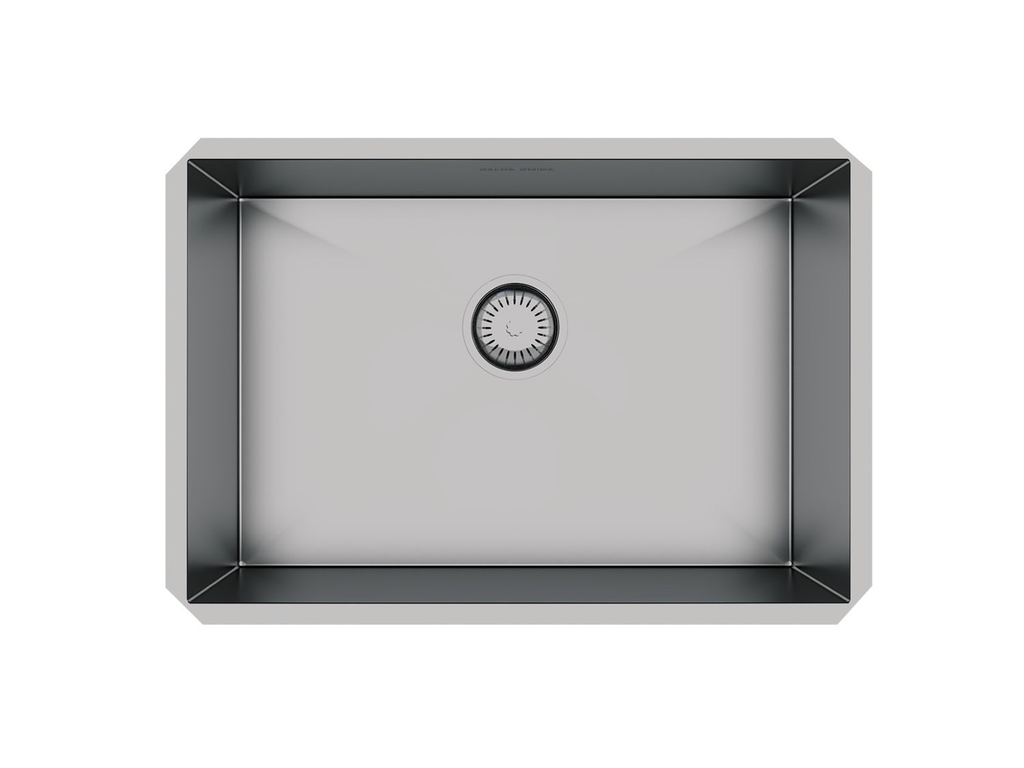 The 'Quadratta' 60×40 cm Undermount with Drainer, and 4½″ Drain Assembly