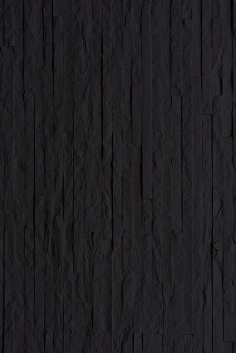 NATURAL FACE FINE STRIP STONE Soft Stone painel de parede (Black)