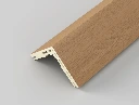(8mm) 50x50mm Bamboo Charcoal Double-Groove Right Angle External Corner