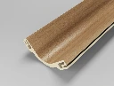 (12mm) 58x58mm Bamboo Charcoal Double-Groove Curved Internal Corner