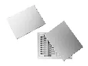 Lid for Pratic Dish Rack with Brushed Stainless Steel Finish