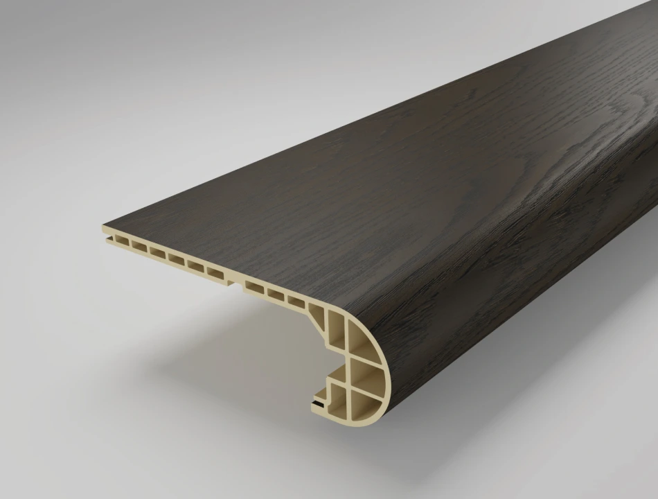 H1550 Bamboo Charcoal Bullnose Edge & Ceiling Trim (150x50mm) (YW1801)
