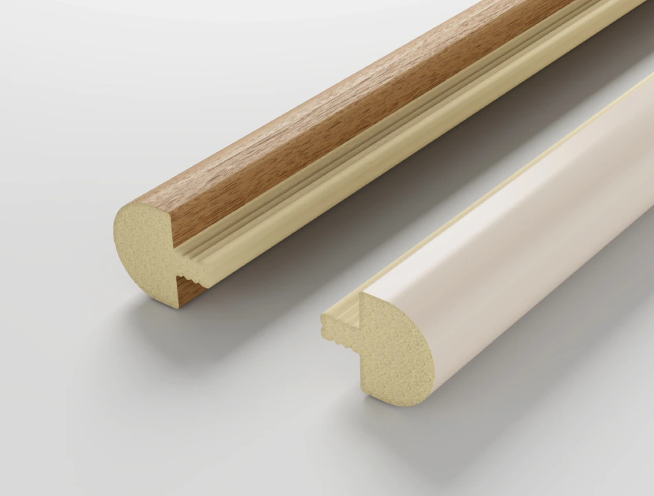 16*12T Bamboo Charcoal Bullnose Center Joint Profile (16x12mm) (YW1801)