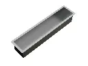 Calha Seca Kitchen De Sobrepor 57cm Em Aço Inox Escovado
