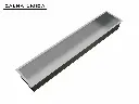 Calha Seca Kitchen De Sobrepor 100cm Em Aço Inox Escovado