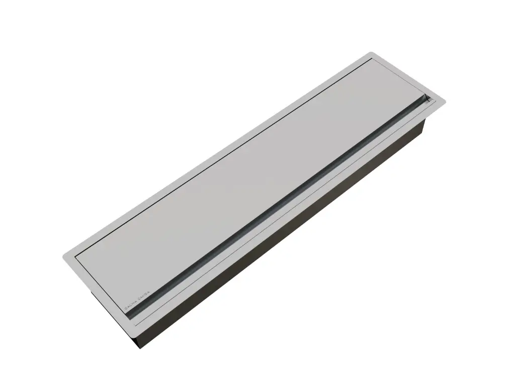 [2452] Kit Escorredor Sobrepor Calha Úmida Kitchen 3 Módulos 73,5cm CT