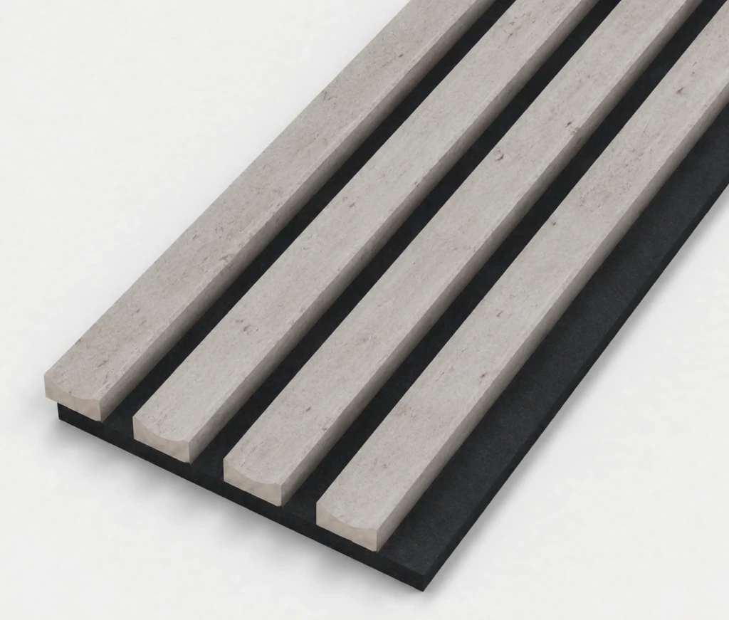 160 Sound Absorption Panel - Inner Arc Grille - Stone Series (5004)