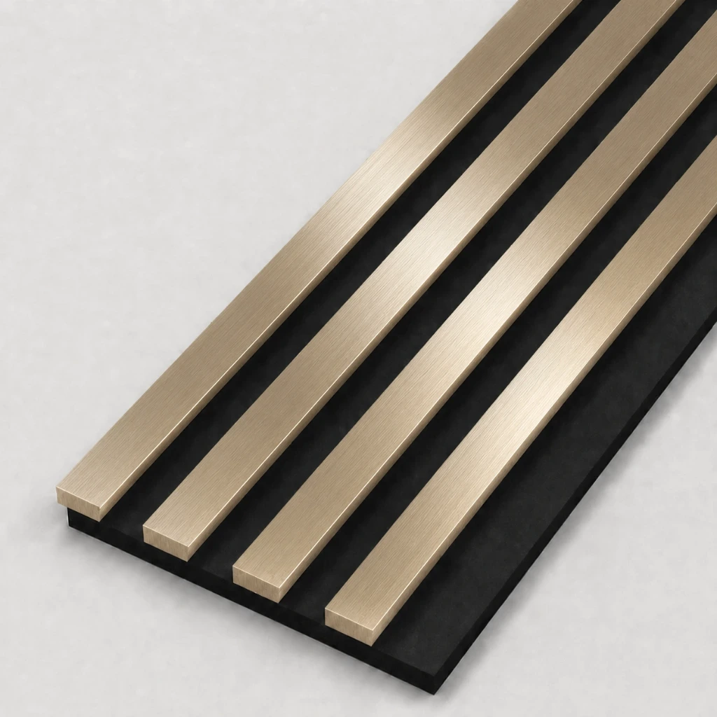 144 Sound Absorption Panel - Narrow Bars Grille - Metal Series