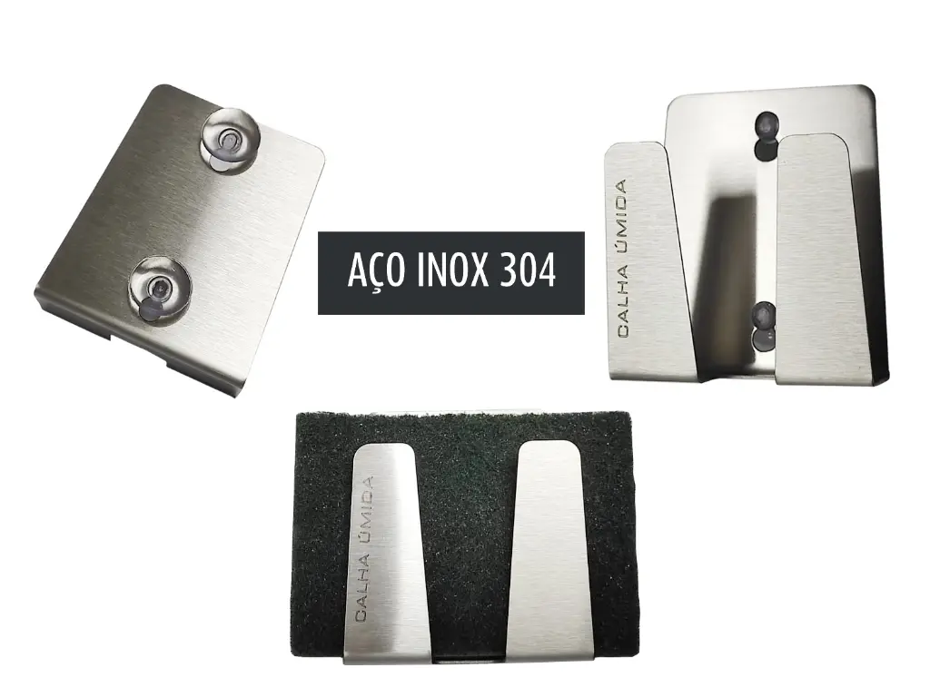 [3016] Porta Esponja Com Ventosa Inox 304