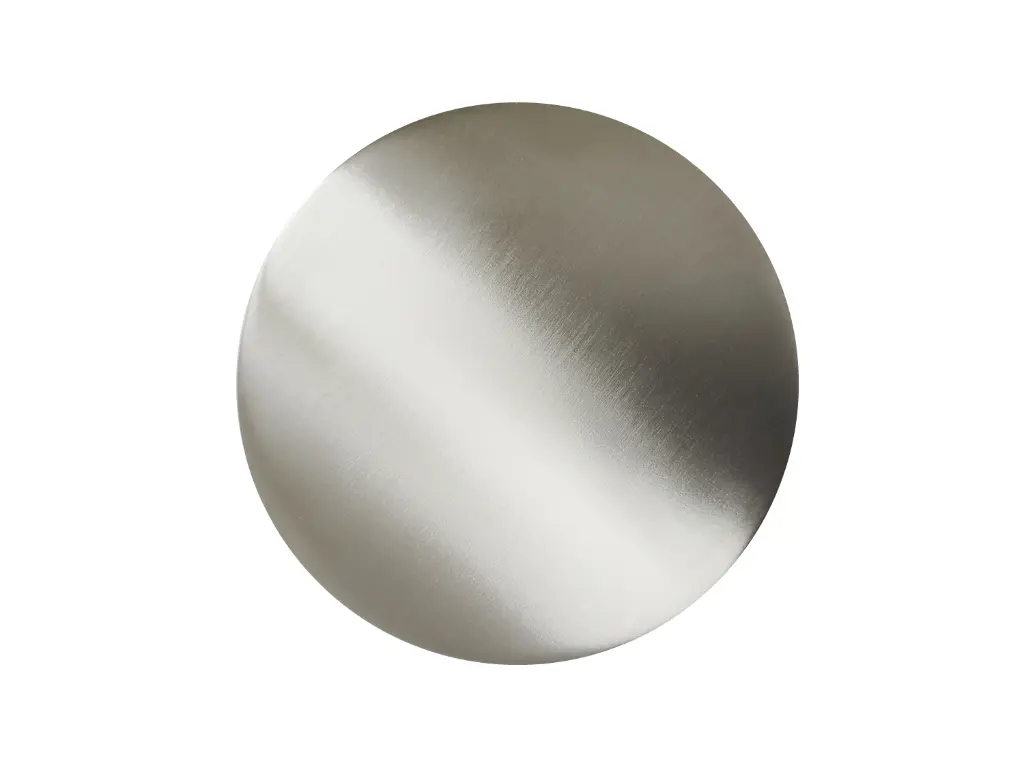 [3245] Tampa Decorativa Inox Escovado Para Valvula De 4.1/2"