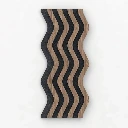 186 Sound Absorption Panel - Small Wave Grille - Wood Grain Series