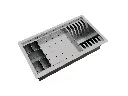 Kit Escorredor Sobrepor Calha Úmida Basic 3 Módulos 43cm