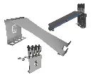 Suporte Para Celular/Tablet Com Porta Caneta Em Aço Inox Escovado