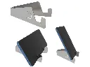 Suporte Mini Para Celular/Tablet Em Aço Inox Escovado