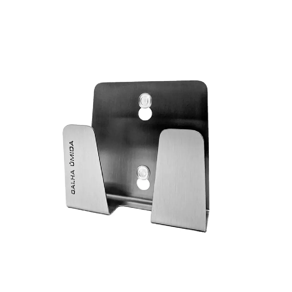 [3865] Porta Esponja Mini Com Ventosa em Aço Inox Ecovado (3 Un)