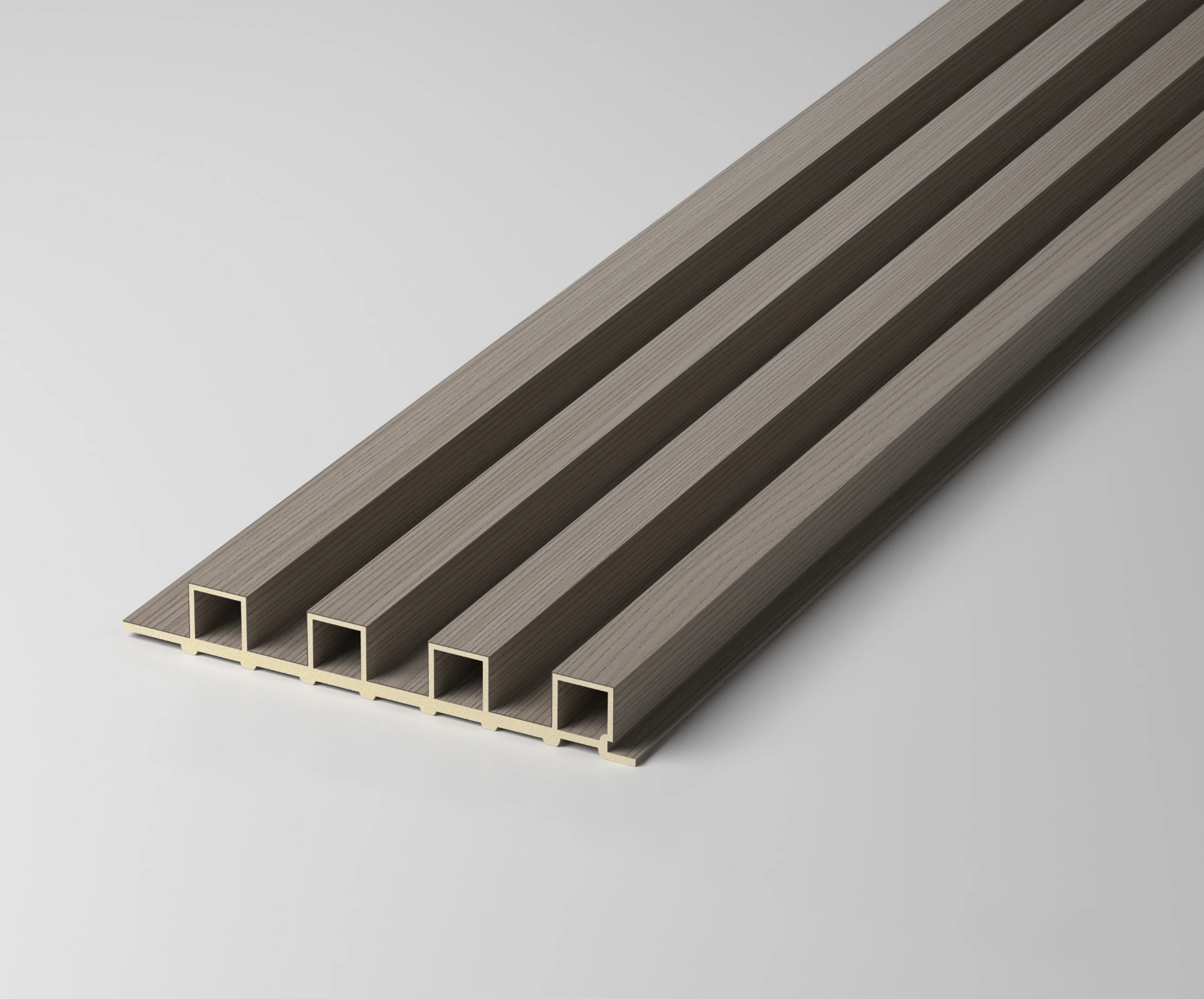 170 Hollow Fluted Wall Panel - Wood Grain Series (8004)