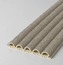 150 Painel de parede ripado arco grade - Série Padrão de Tecido