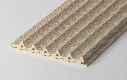 157 Inner Arc Grid Fluted Wall Panel - Wood Grain Series