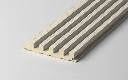 110x18 Solid Grid Fluted Wall Panel - Cloth Pattern Series