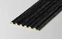 120x9 Solid Grid Fluted Wall Panel - Stone Series