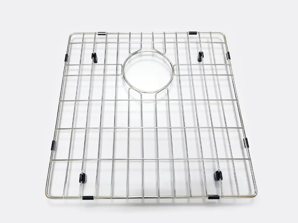 [4102] Grade Aramada Calha Úmida Quadratta 40x40 Em Aço Inox Eletropolido