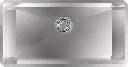 Cuba De Embutir Splendore 70x35cm Em Aço Inox Polido c Escorredor 20x5cm e Válvula De Ø4.1/2"