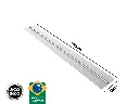 Ralos Slim Linear Calha Úmida Para Borda de Piscina 100x12cm (10un)