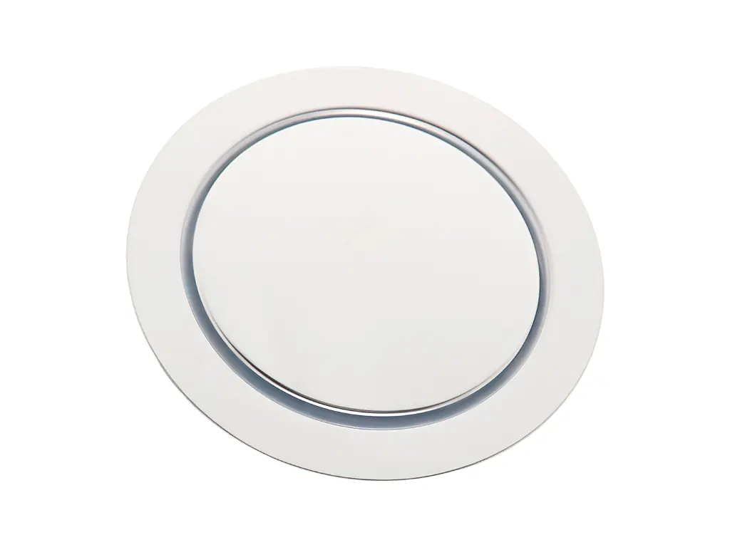 [4264] Ralo Redondo Embutido Click Inteligente Para Banheiro Aço Inox Polido Ø15cm