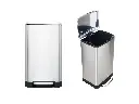 Lixeira Nobille 30L Com Pedal e Sistema de Amortecimento Para Tampa Em Aço Inox Escovado