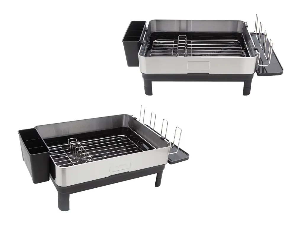 [4273] Escorredor de Louça Calha Úmida Speciale 32x58x22cm em Aço Inox com Bandeja Coletora