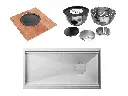 Workstation Top-mount Sink 84x44x22cm with Accessories
