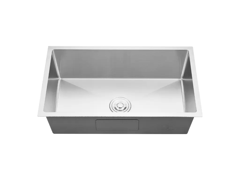[4441] Cuba De Sobrepor Calha Úmida Essence 70x40cm Em Aço Inox Escovado Com Válvula De 4.1/2