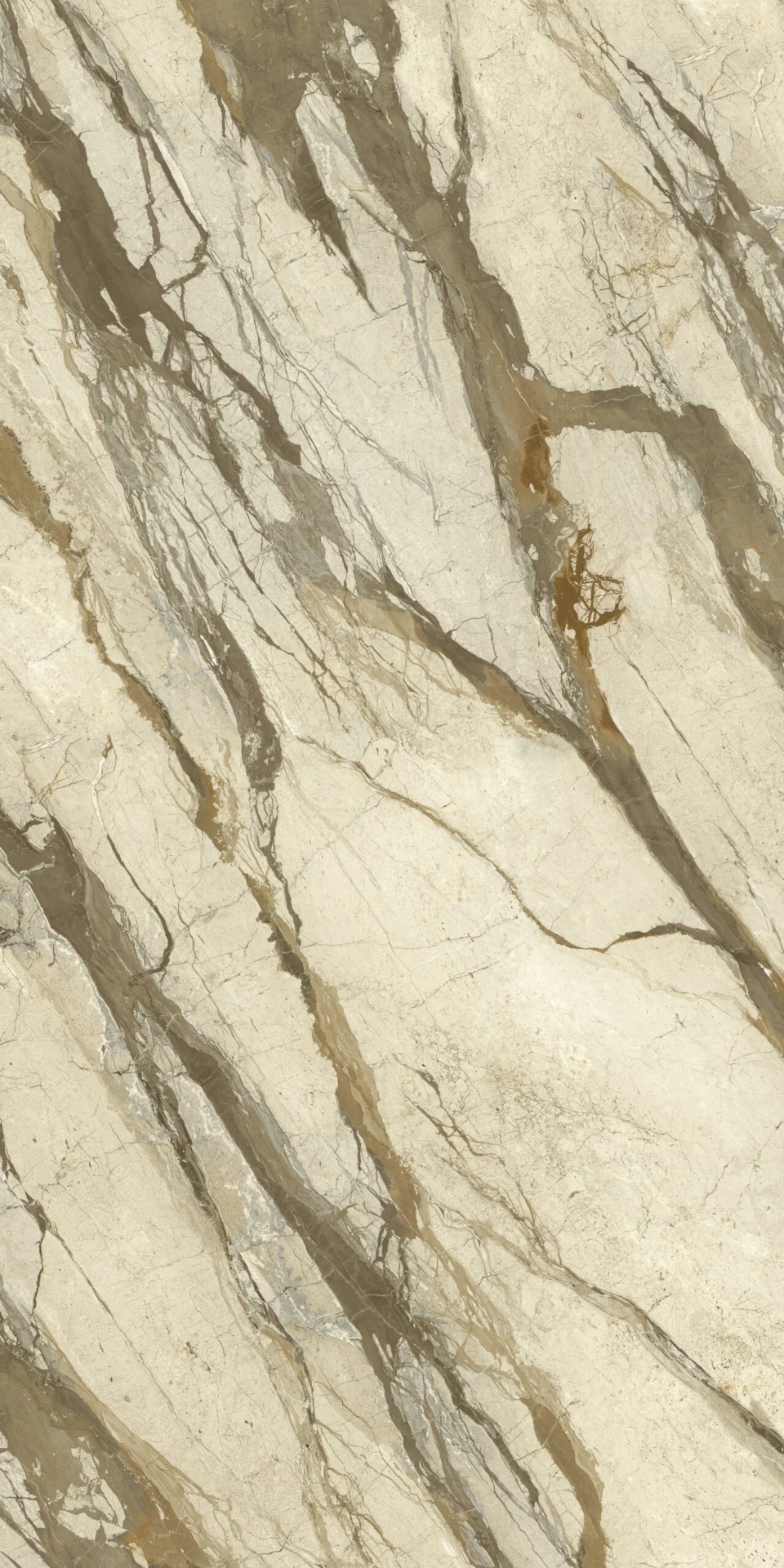 BRECCIA SICILIANA Porcelain Stoneware (162x324 cm 64"x127", 6.5 mm, Art 5D Technology)