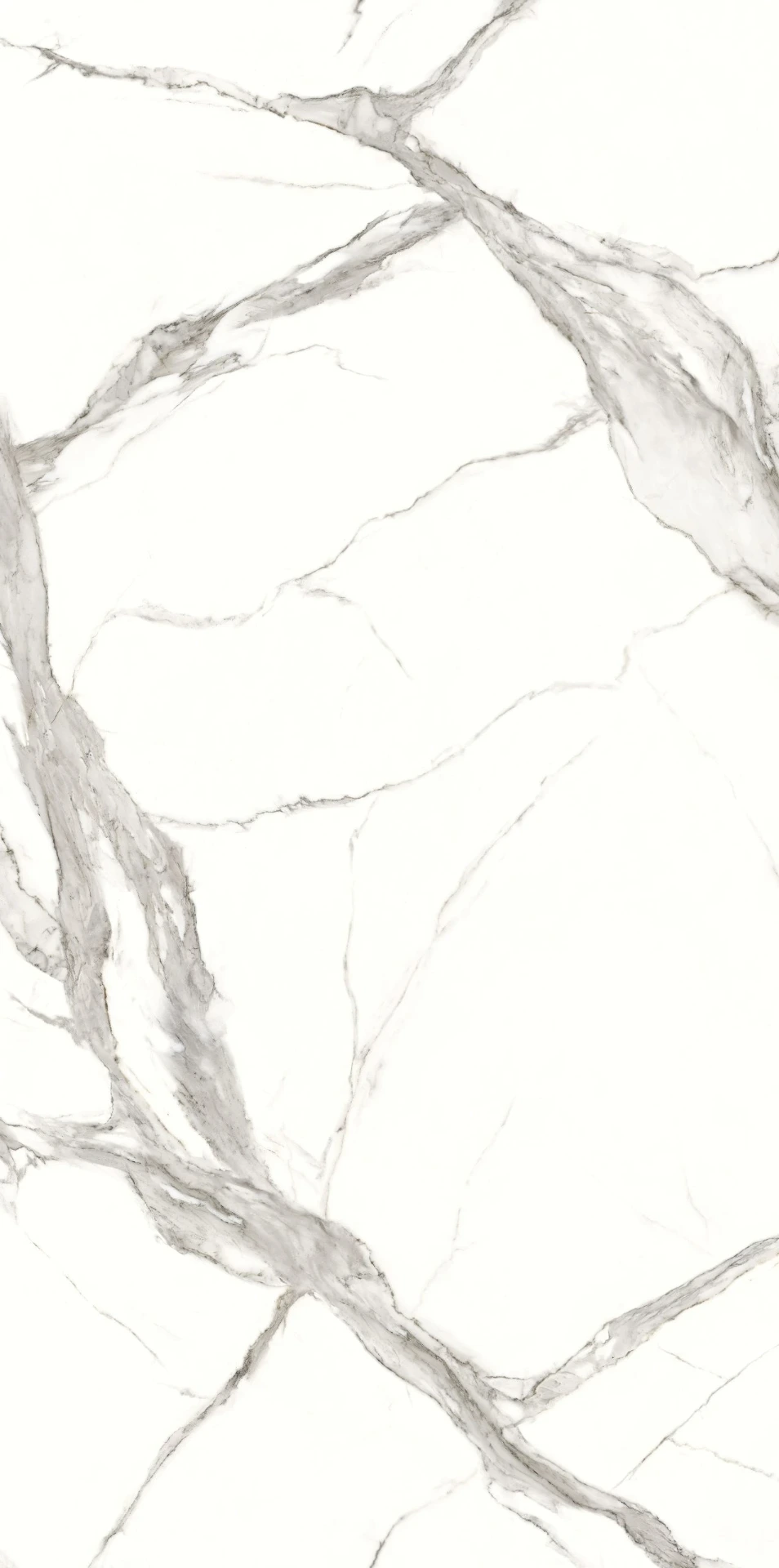 STATUARIO Porcelain Stoneware (162x324 cm 64"x127", 6.5 mm, Polished)
