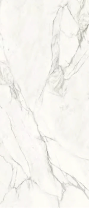 STRATUARIO BLANC Porcelain Stoneware (120x278 cm 48”x110”, 6.5 mm, Polished)