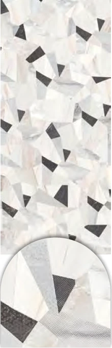 DECORS Porcelain Stoneware (120x278 cm 48”x110”, 6.5 mm, Geometry)