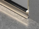 Rodapé com luz 5506 para painéis de parede de 5 mm