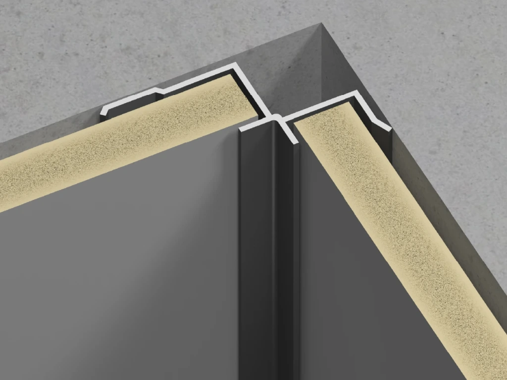 [A02 Black] A02 Internal Corner for 8-9mm Wall Panel (Black)