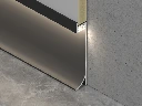 Perfil de luz 750 para painéis de parede de 8-9 mm
